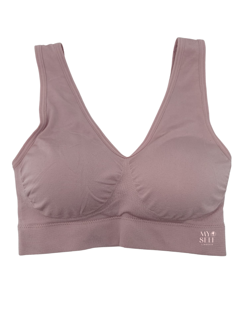 Wacoal 835275 Zephyr Pink Bralette with Removable Pads