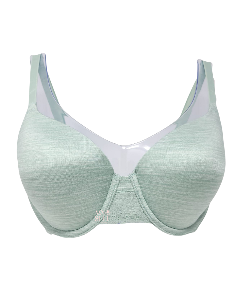 B'temptd 953253 Silt Green Heather Future Foundation Molded Underwire Bra myselflingerie.com