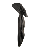 Revaz HS500A Black Solid Adjustable Pre-Tied Bandanna with Velvet Grip myselflingerie.com
