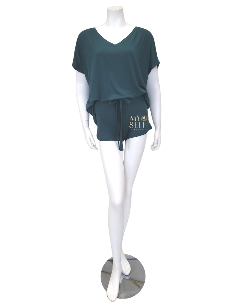 Vanilla Night and Day LW003 + LW005 Pajamas Shorts myselflingerie.com