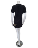 Undercover Waterwear S22-TUNIC-BLACK Black Short Sleeve Swim Tunic Top myselflingerie.com