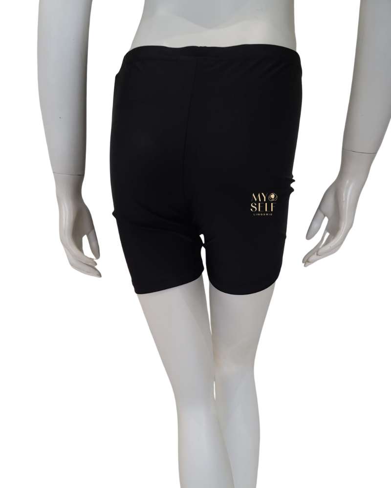 Seashells SEA-1 Black Swim Shorts myselflingerie.com