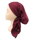 Triple Up BS Burgundy Pre-Tied Swim Bandanna myselflingerie.com