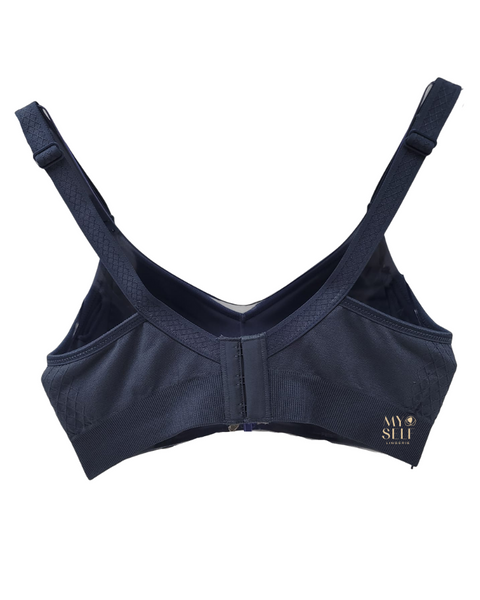 Anita 5096 Sky Grey Seamless Wire Free Nursing Bra myselflingerie.com