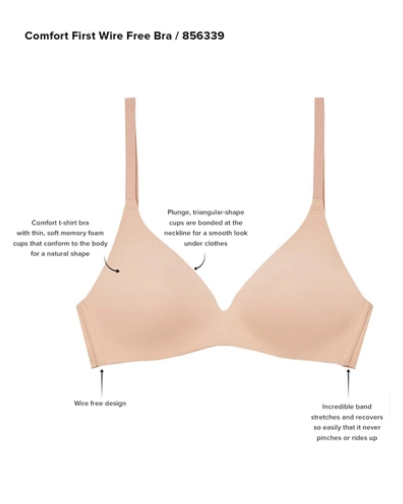 Wacoal 856339 Sand Comfort First Molded Wire Free Bra