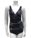 Jackie O'Loungewear NG-ICE Ice Crackle Velvet Camisole & Panty Set myselflingerie.com