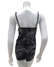 Jackie O'Loungewear NG-ICE Ice Crackle Velvet Camisole & Panty Set myselflingerie.com