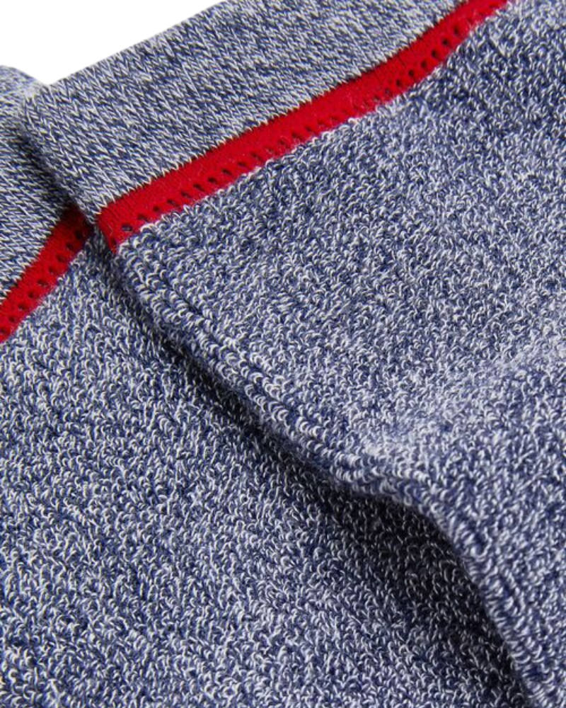 UGG 1097762 Marled Navy Kyro Men's Cozy Crew Socks myselflingerie.com