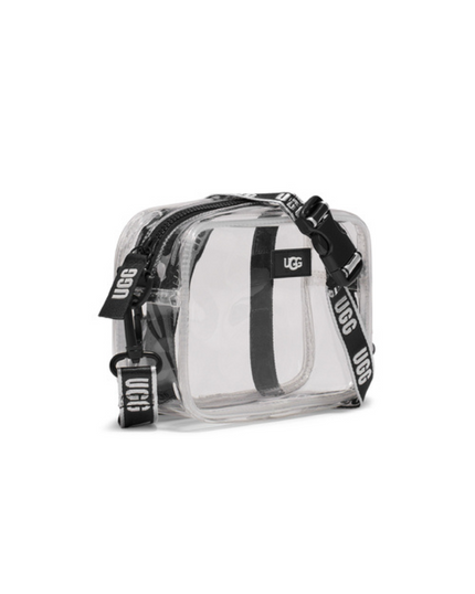 UGG 1142650 Black/Clear Janey II Transparent Crossbody Handbag myselflingerie.com