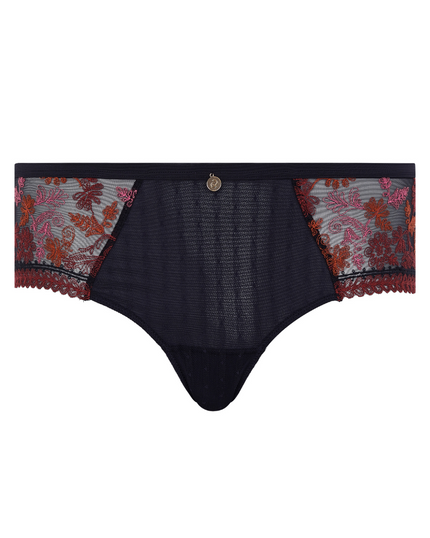 Chantelle 16Q4 Black Flowers New Romance Hipster myselflingerie.com