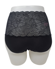 Chantelle 11G8 Black Soft Stretch Lace High Waist Brief myselflingerie.com