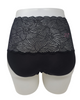 Chantelle 11G8 Black Soft Stretch Lace High Waist Brief myselflingerie.com