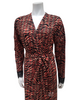 Plush PM FW23MR22 Burning Leopard Print Black Morning Robe myselflingerie.com