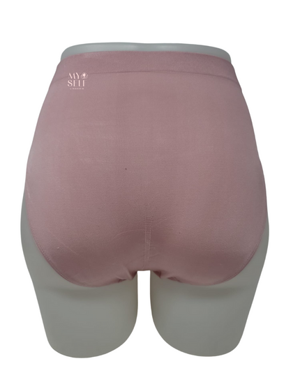 Wacoal 834175 Zephyr Pink B-Smooth Seamless Hi Cut Brief myselflingerie.com