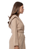 Oh! Zuza R05 Camel Hooded Long Terry Bath Wrap Robe myselflingerie.com