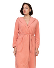 Oh! Zuza R05 Golden Rose Hooded Long Terry Bath Wrap Robe myselflingerie.com