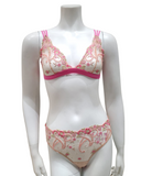 Cosabella SANIK1301 + 0541 Rani Pink Bralette & Bikini Set myselflingerie.com