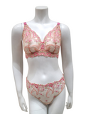 Cosabella SANIK1321 + 0541 Rani Pink Curvy Bralette & Bikini Set myselflingerie.com