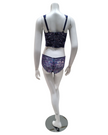 Cosabella PARAD1303 + 0771 Navy/Rani Pink Paradiso Curvy Bralette Set myselflingerie.com