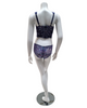 Cosabella PARAD1303 + 0771 Navy/Rani Pink Paradiso Curvy Bralette Set myselflingerie.com