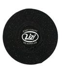 Lizi Headwear Waffle Knit Black/Colorful Speckled Beret myselflingerie.com