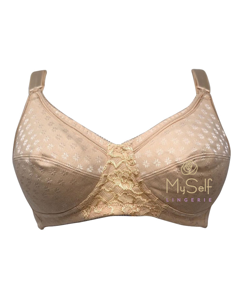 Monica M18 Skin Cotton Wire Free Nursing Bra MYSELFLINGERIE.COM