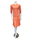 Jackie O' 2PC-JR-CVRP-PCH Peach Junior Swim Top & Skirt Set myselflingerie.com