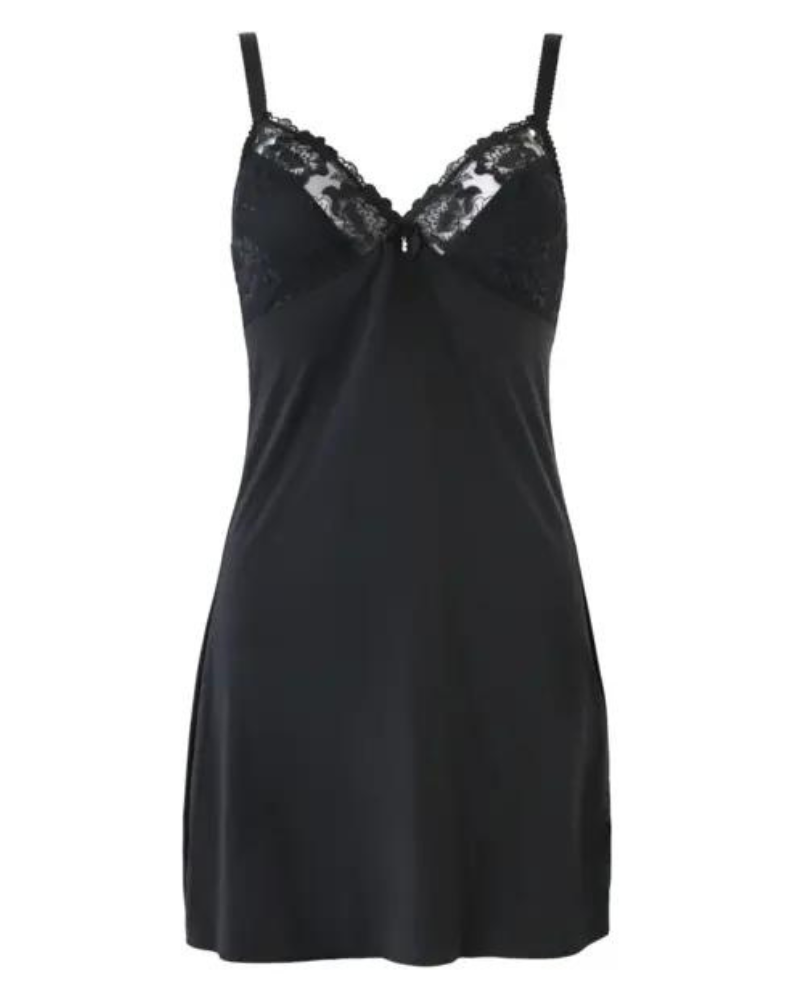 Pour Moi 3836 Black Sofia Chemise MYSELFLINGERIE.COM