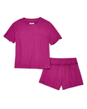 UGG Solferino Pink Aniyah Pajamas Shorts Set