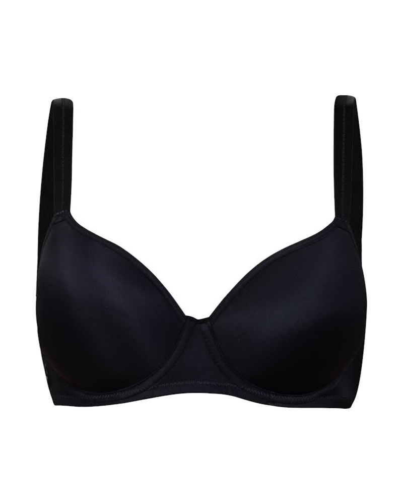 You 100-804 Lizzy Black Molded Underwire Bra myselflingerie.com