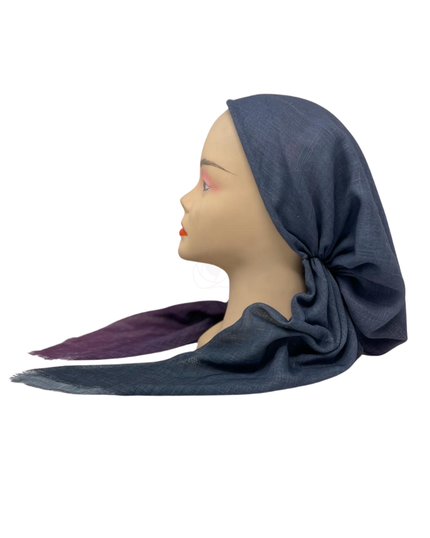 Revaz HS405H Navy Ombre' Adjustable Pre-Tied Bandanna with Velvet Grip myselflingerie.com