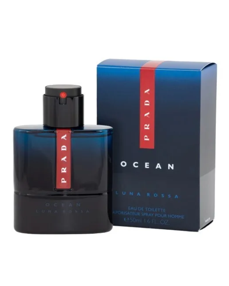 Prada Luna Rossa Ocean Eau de Toilette Cologne 1.6 Fl Oz ...