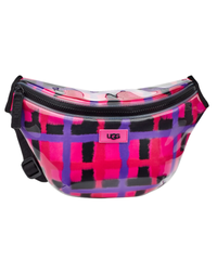 UGG 1126832 Nasha Clear Rock Rose Plaid Punk Belt Bag myselflingerie.com