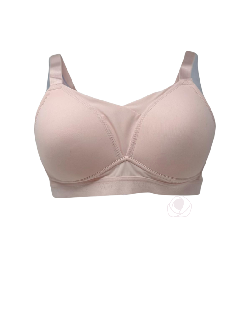 100-411 Pink Joy Wire Free Molded Bra