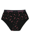 Buttermint Pink Lipstick Black Cotton Teen Hipsters 3 Pack