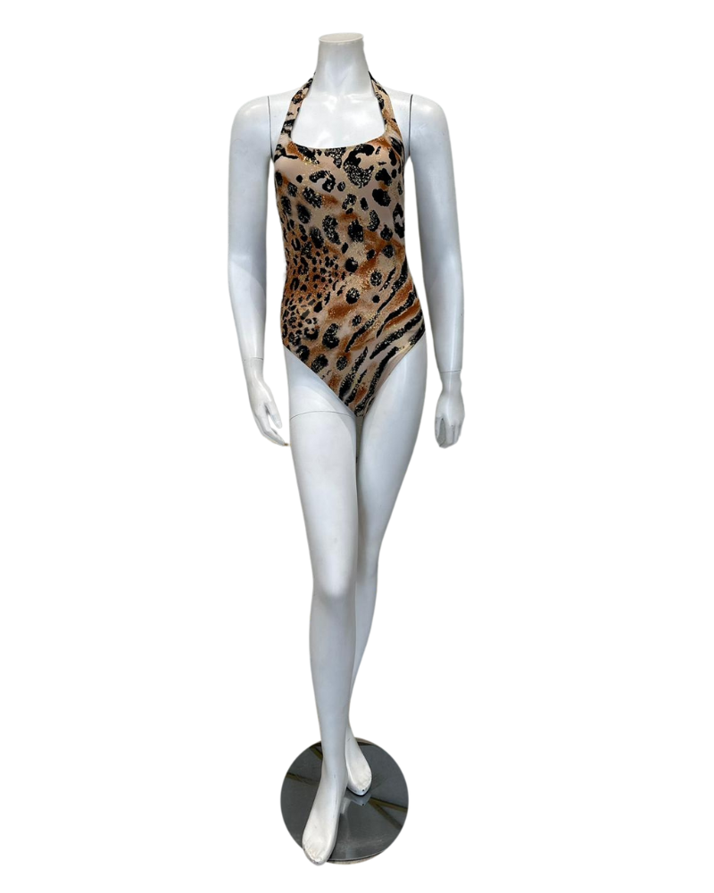 Gottex 22LM07063 Diana Safari Halter Neck Swimsuit myselflingerie.com