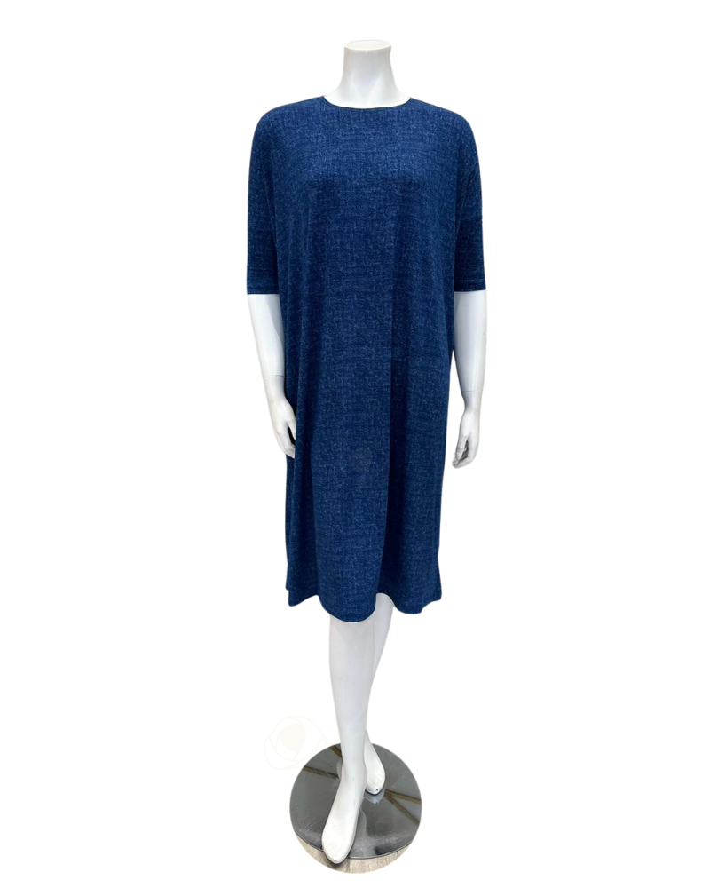 Jackie O' SWMDRS-BLUD Blue Denim Swim Cover Up Dress myselflingerie.com