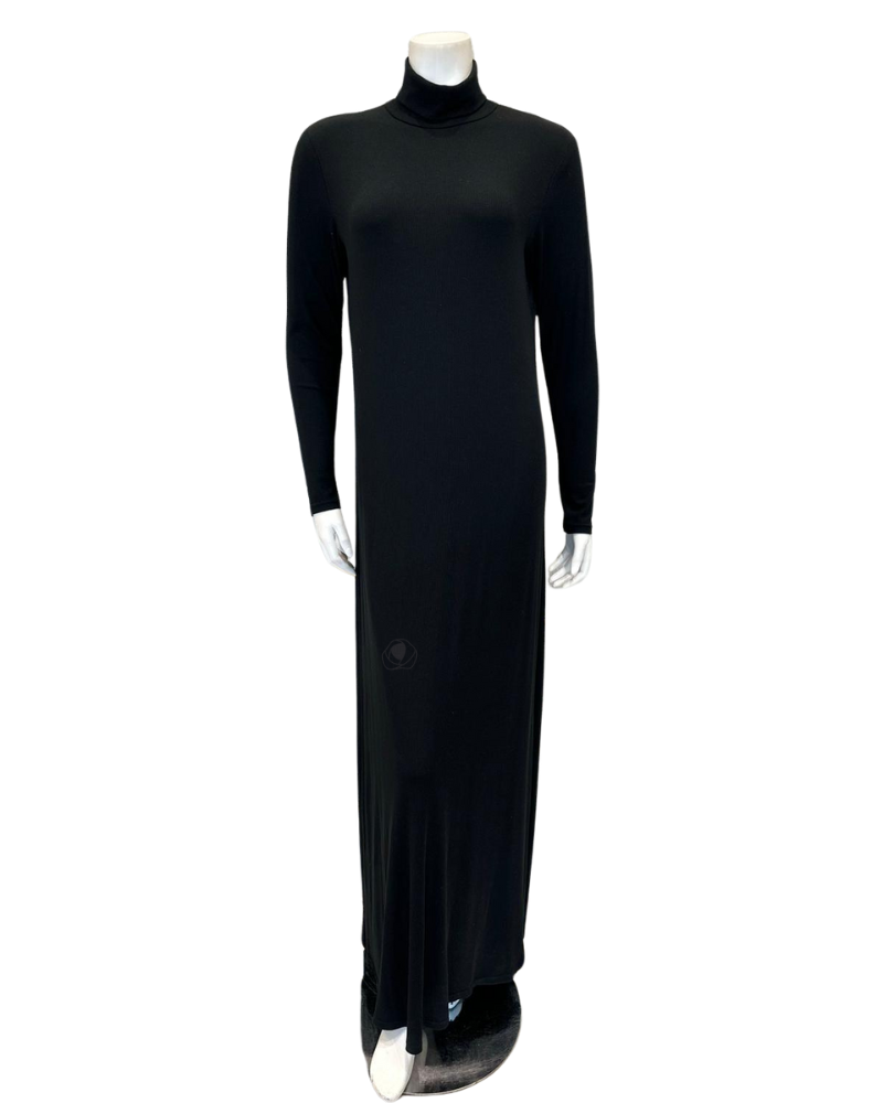 Sparrow S6954 Black Ribbed Turtleneck 57