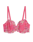 Wacoal 65191 Hot Pink/Multi Embrace Lace Underwire Bra myselflingerie.com